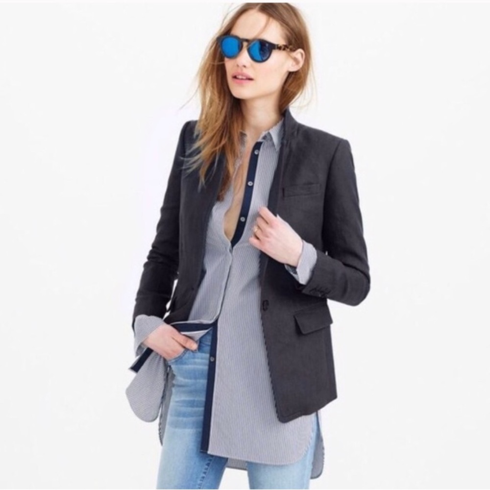 J. Crew regent Charcoal Blazer